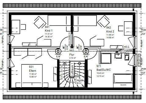 Grundriss OG - Vorschlag