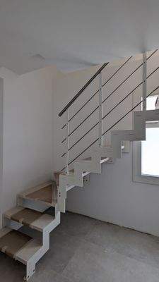 Treppenaufgang in der Wohnung