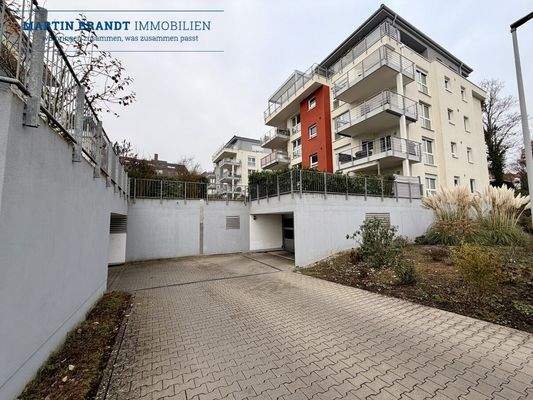 Zufahrt zur Tiefgarage