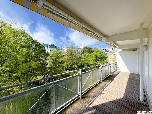 Sonniger Süd-West Balkon