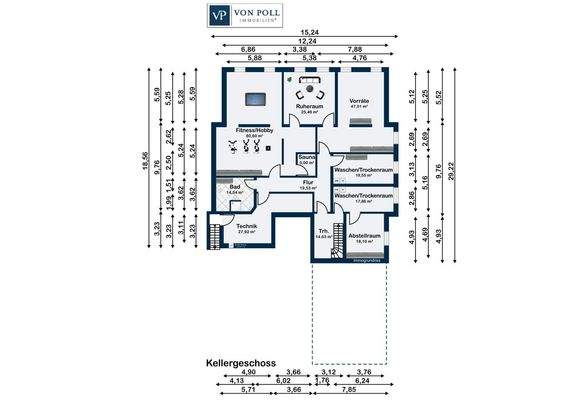 Grundriss Kellergeschoss