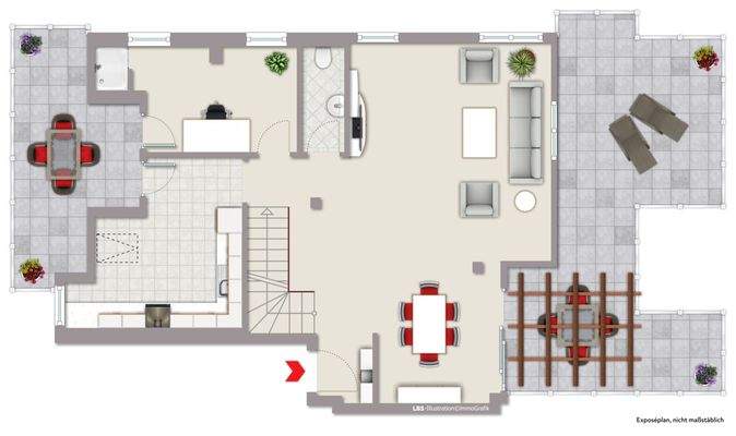 Grundriss Dachgeschoss