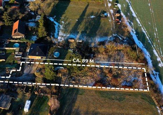 Grundstückstiefe und -front