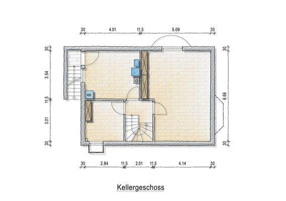 Grundriss Keller