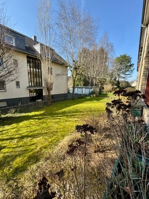 Blick vom Balkon