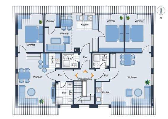 Grundriss Dachgeschoss