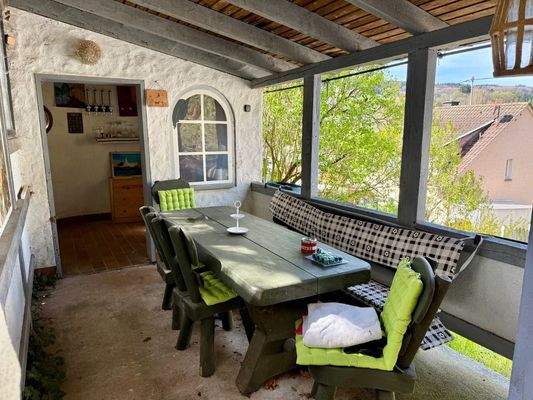 Aussenansicht5, Gartenlaube-Freisitz-Grillstelle