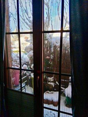 Ausblick kleiner Balkon