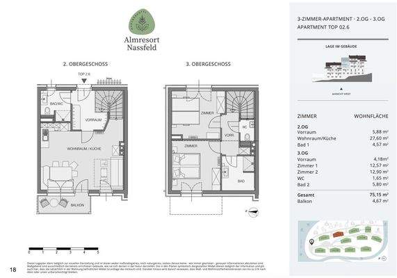 Haus 2 App 206 2OG 3OG