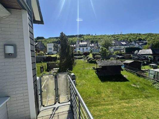 mit tollem Weitblick vom Balkon