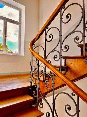 Das originale Treppenhaus