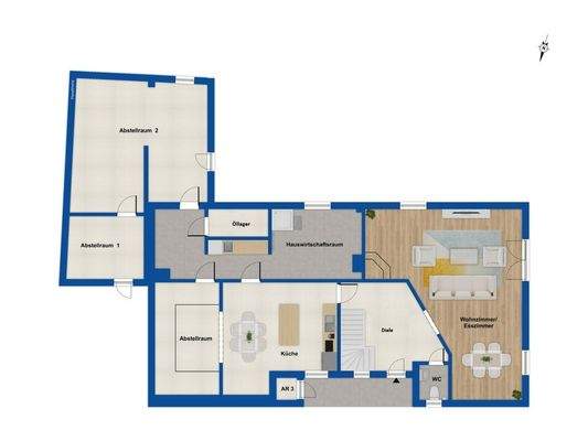 Grundriss Erdgeschoss