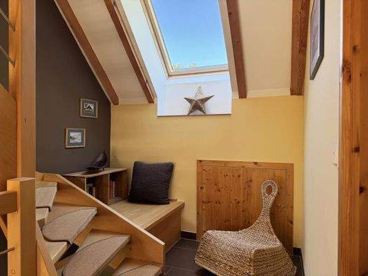 Treppe zum Dachspitz