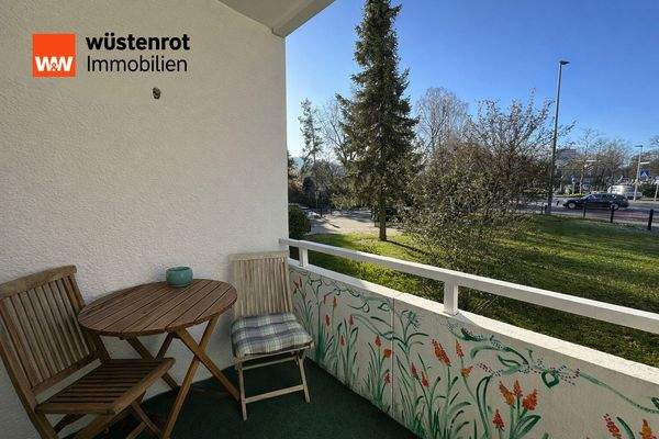 Balkon mit Ausrichtung Südwest