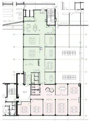 Grundriss 2 OG Werkstatt