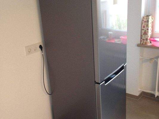 Einzel stehender Kühl- und Gefrierschrank