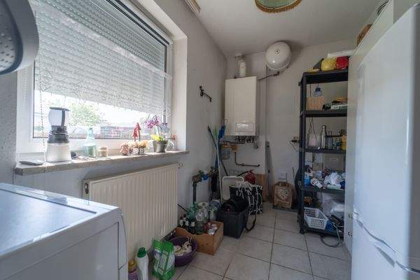 Hauswirtschaftsraum mit Anschlüsse