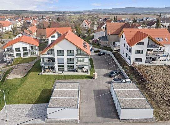 Südwestansicht Gebäude 3,4, und 2 - im Hintergrund Gebäude 1