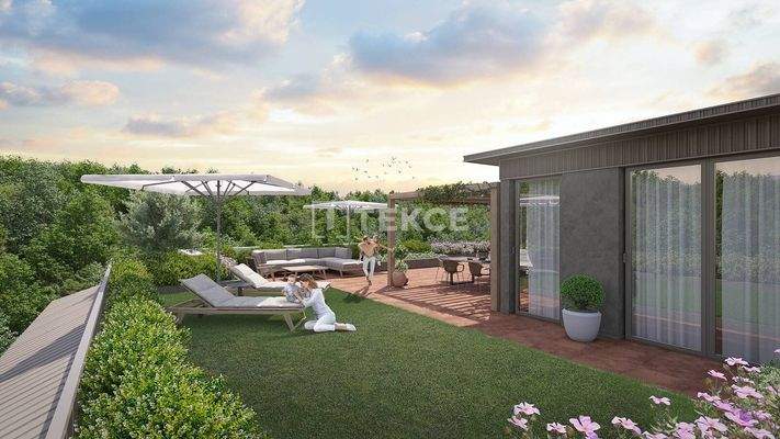 Flats in a Forest-View Complex in Göktürk Eyüpsultan