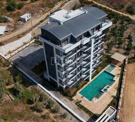 City and Nature View Apartments in Alanya Demirtaş