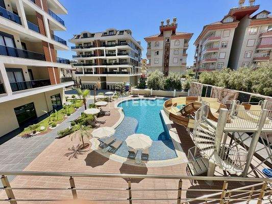 Stylish Flats in a Complex with Pool and Parking in Alanya
