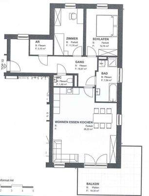 Grundrissplan