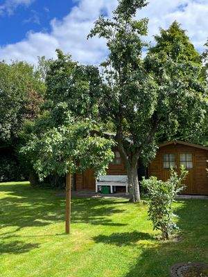 Gartenhäuser auf dem Baugrundstück