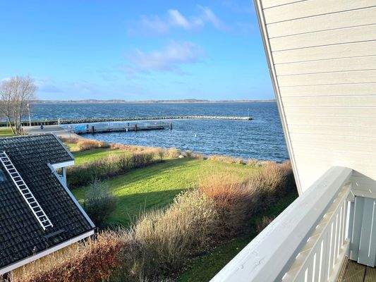 Blick Balkon vom Schlafzimmer Kapitänsdeck DG