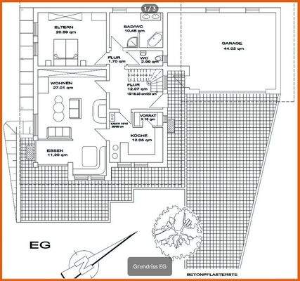 Grundriss EG