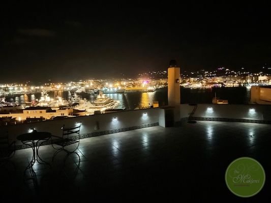 Ausblick von der  Terrasse des Hauses 