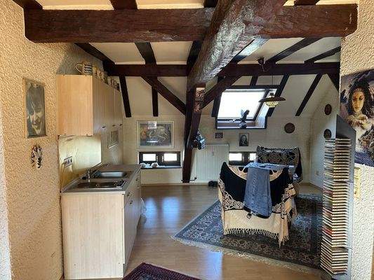 Küche und Esszimmer DG