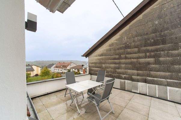 begehbarer Dach mit Ausblick