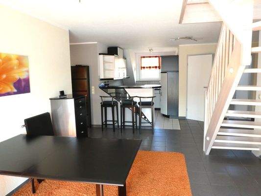 Offener Koch-/ Essbereich im 2. OG ...