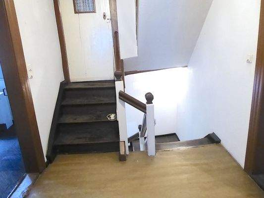 Treppe zum Dachboden