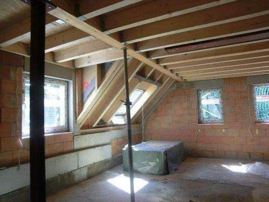 Maisonette-Wohnung Rohbau