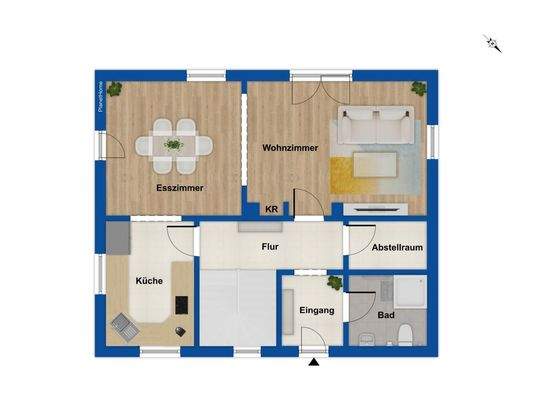 Grundriss Erdgeschoss