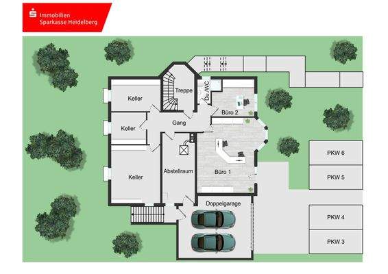 Grundriss Untergeschoss