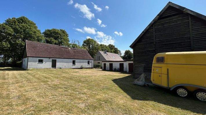 Ansicht Hof mit Nebengelass