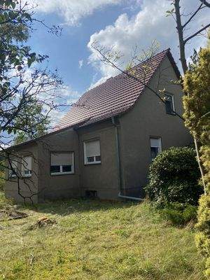 hintere Ansicht Immobilie