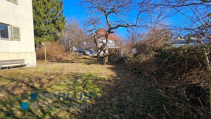 Ansicht des Grundstückes