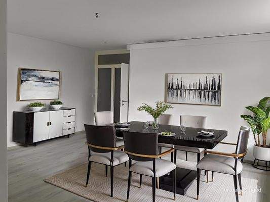 Wohnzimmer KI bearbeitet