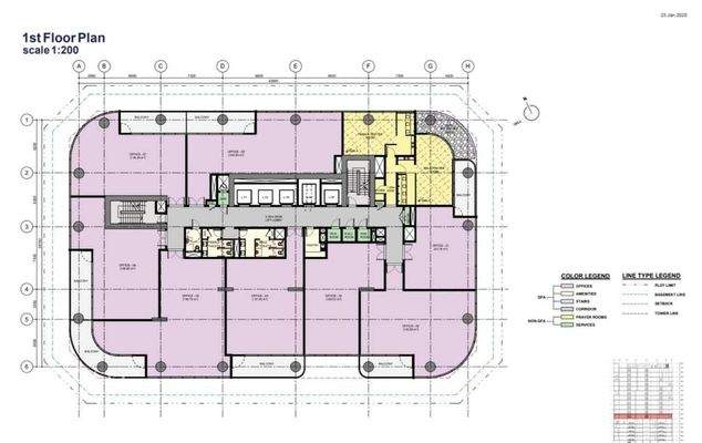 First floor Floor Plan 