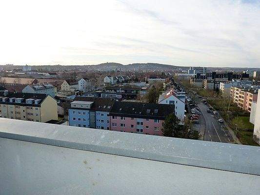 Aussicht von der Dachterrasse