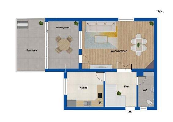 Grundriss Erdgeschoss