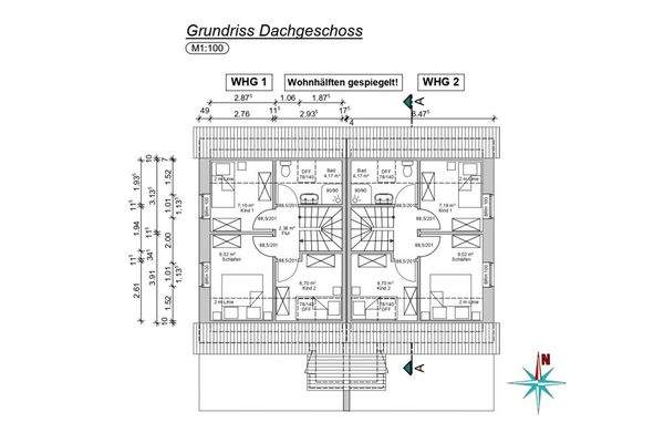 Grundriss Dachgeschoss