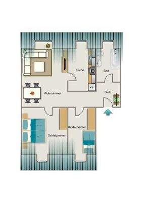 Grundriss beispielhaft