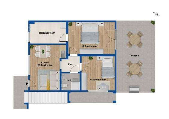 Grundriss Erdgeschoss