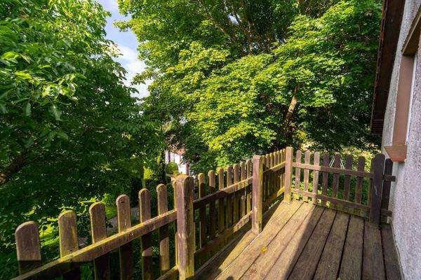 Gästehaus Balkon linke Seite