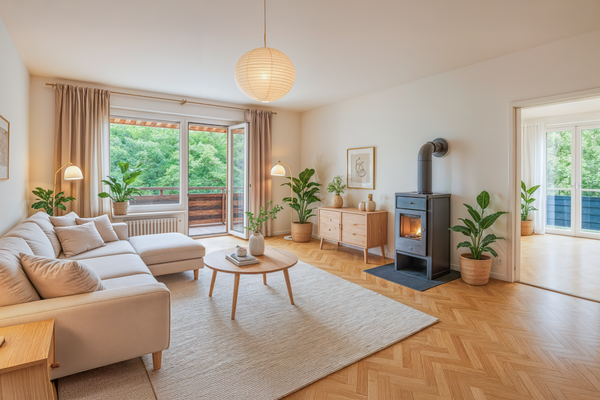 Wohnzimmer Einrichtungsvorschlag - Visualisierung