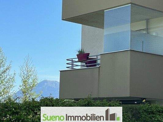 Balkon verglast